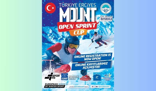 Erciyes Kayak Merkezi’nde Sprint Cup kayıtları açıldı