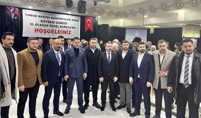 Makine Mühendisleri Odası Kayseri Şubesi 18. Olağan Genel Kurulu’nu gerçekleştirdi