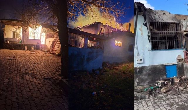 Kayseri Felahiye’de yangın mağduru aileye destek kampanyası