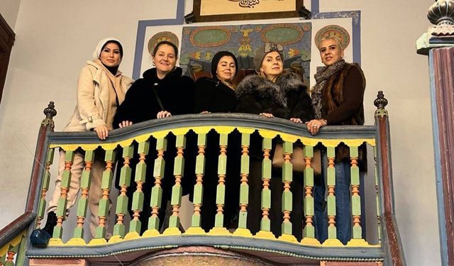 Talas'a gelen sürpriz ziyaretçiler ilçeye hayran kaldı