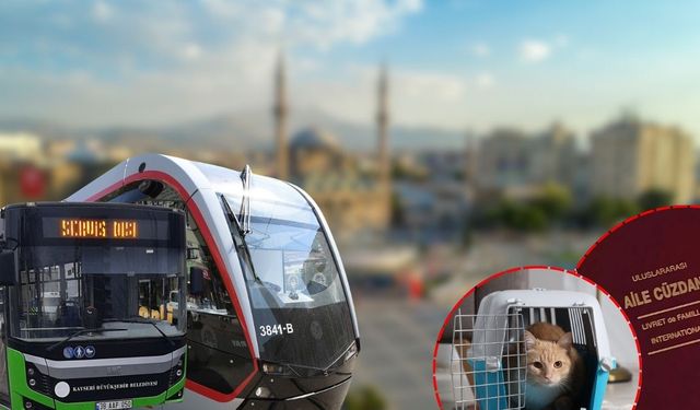 Tramvayda unutulanlar şaşırttı: Kayseri’de toplu taşımada şubat ayının en ilginç kayıpları