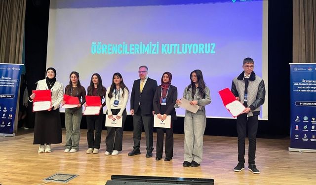 Kayseri’de 57. TÜBİTAK lise öğrencileri araştırma projeleri yarışması tamamlandı