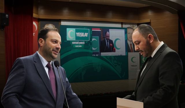 Yeşilay Kayseri Şubesi’nde görev değişimi: Yeni başkan belli oldu