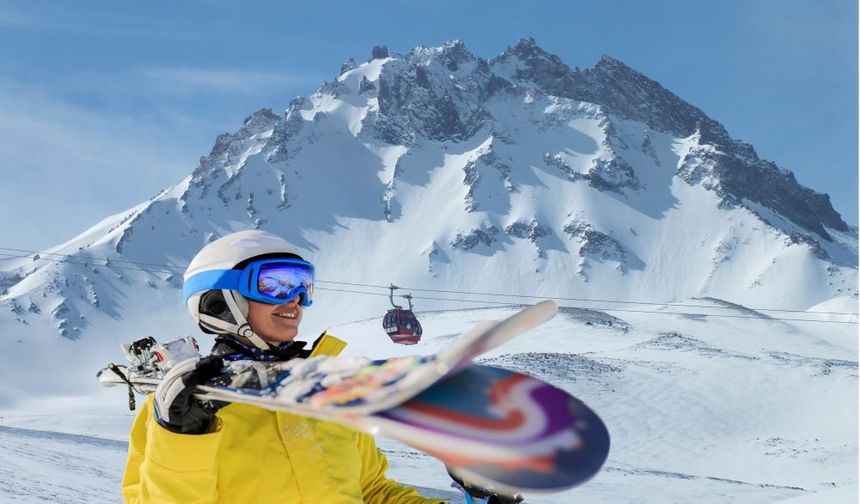 Erciyes'te Hem Dünya Şampiyonası Hem de Kış Festivali