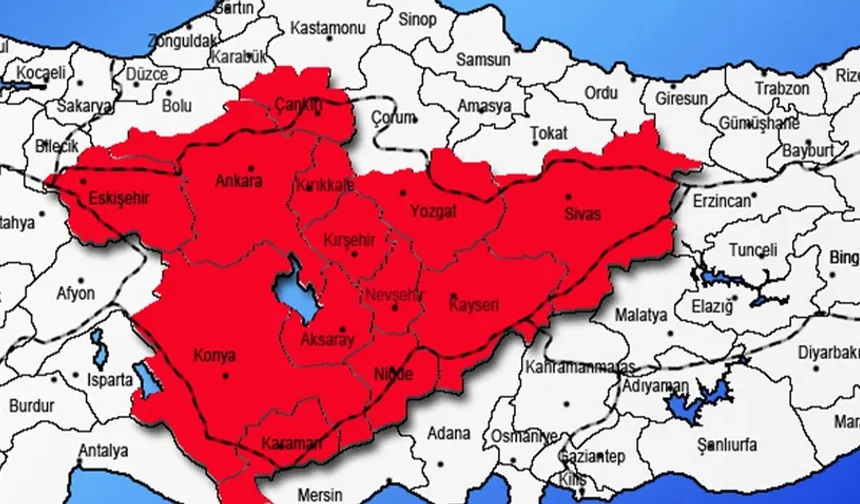 Kayseri, Konya, Niğde, Sivas, Karaman… Uyarı Geldi, Tedbirli Olun!