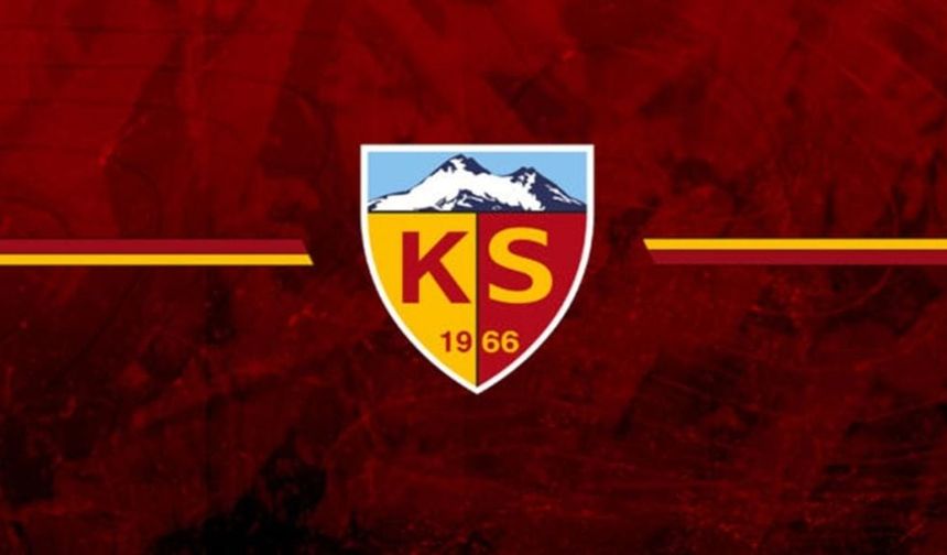 Kayserispor'un ilk 11'i belli oldu