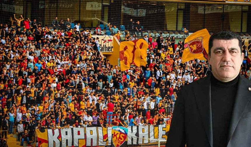 Başkan Nurettin Açıkalın’dan Kayserispor taraftarına özel mesaj