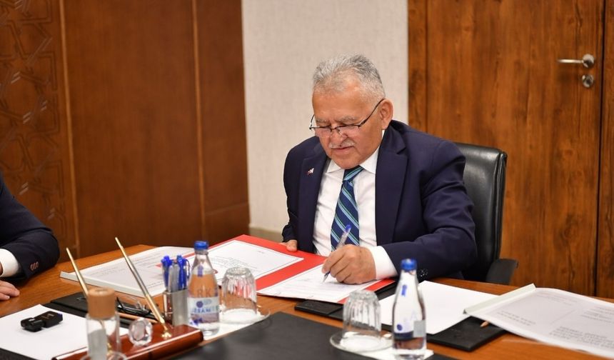 Develi'ye yeni proje! Başkan Büyükkılıç imzayı attı