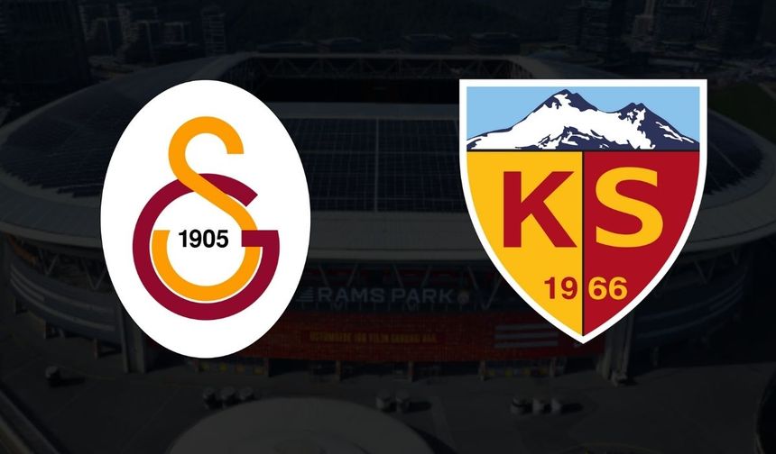 Galatasaray - Kayserispor maçının günü ve saati belli oldu!