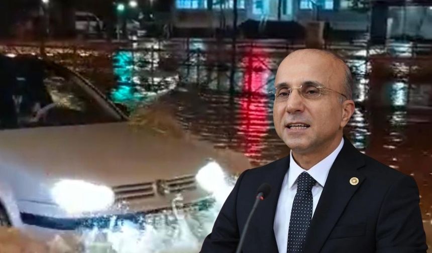 Kayseri'de yağmur taşkınlarına CHP'li vekilden tepki: Belediye su gibi bütçe harcıyor!