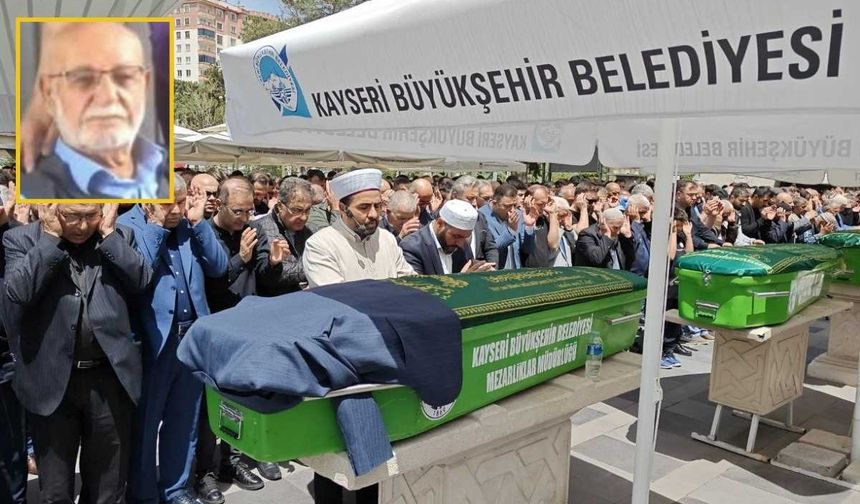 Kayserili iş insanı son yolculuğuna uğurlandı!