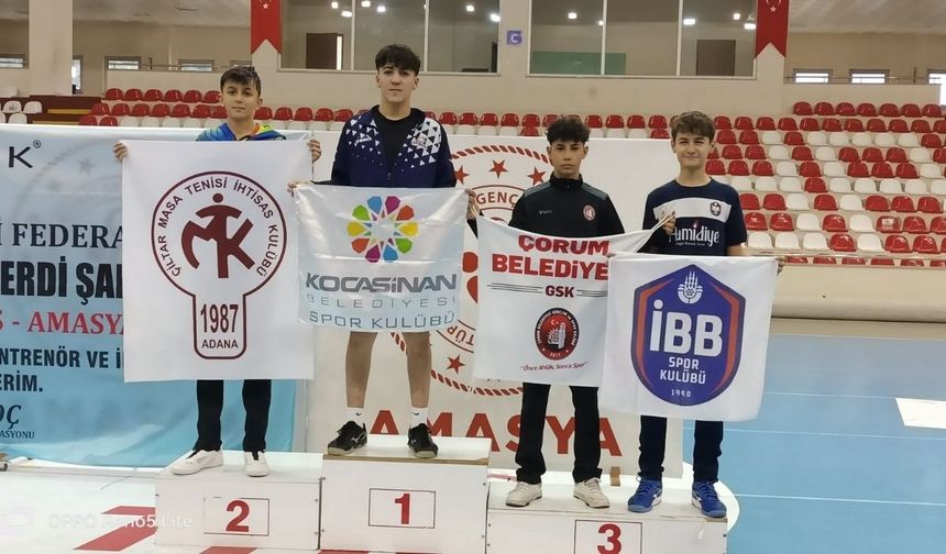 Kayseri'de o ilçeden Türkiye Şampiyonları çıktı!
