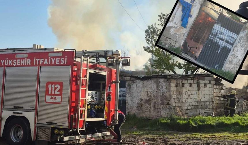 Kayseri’de sabah saatlerinde ev cayır cayır yandı! Yaralılar var