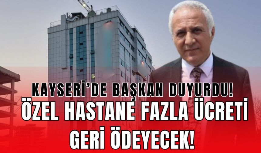 Özel hastanelere darbe gibi karar: Fazla alınan ücretler geri ödenecek!