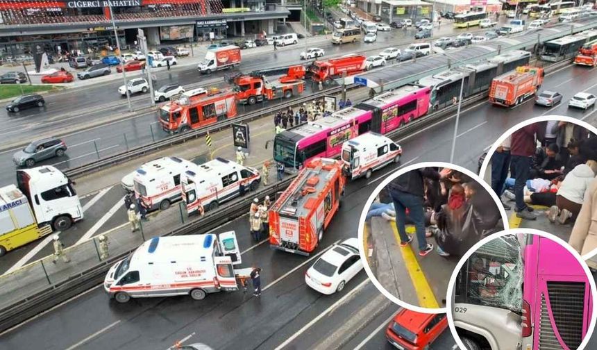 Beylikdüzü'nde Metrobüs Faciası: 1 Ölü, 57 Yaralı