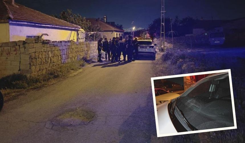 Kayseri'de ihbara giden polis otosuna saldırdı! Bir kişi gözaltına alındı