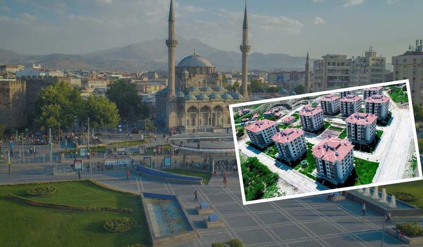 TOKİ'den Kayseri’ye bir proje daha! 214 konut için için harekete geçildi