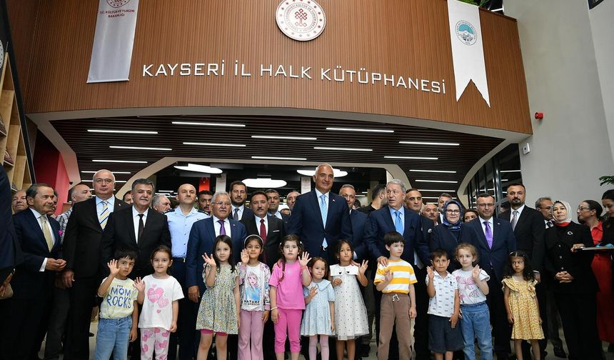 Kayseri'ye 105 milyon TL'lik yatırım hizmete açıldı! Türkiye'ye örnek olacak