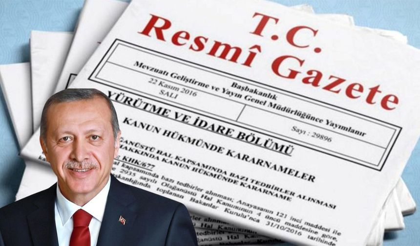 Cumhurbaşkanı Erdoğan'ın imzayı attı: Örgüt suçlularına af!