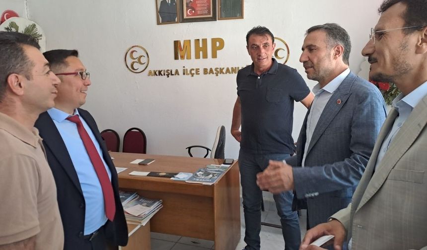 Akkışla’ya Sürpriz: Saadet Partisi İl Yönetimi Sahaya İndi.