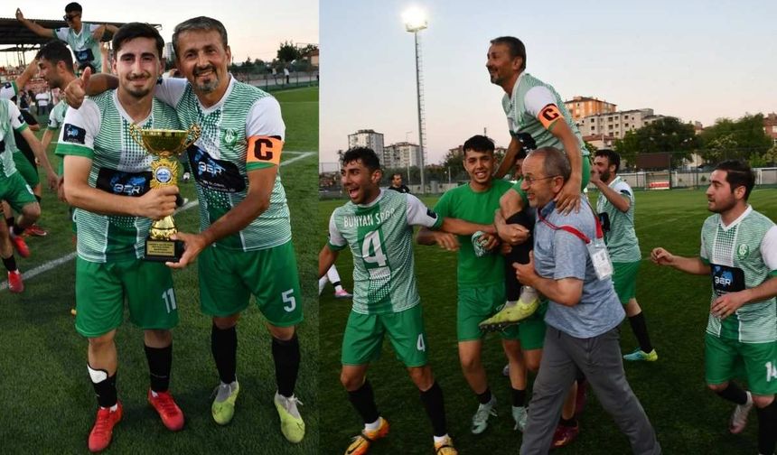 Kayseri'de 30 yıllık emektar şampiyonlukla veda etti!