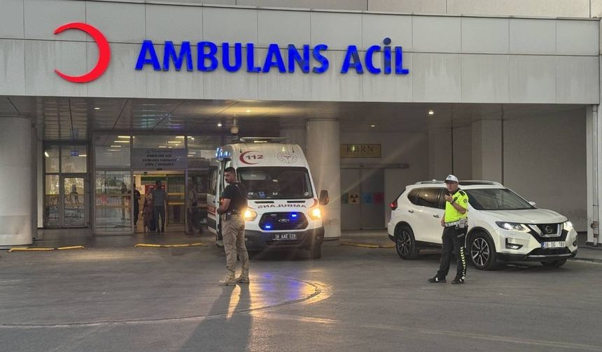 Kayseri'de korkutan kaza! 1'i başkomiser 2 polis yaralandı