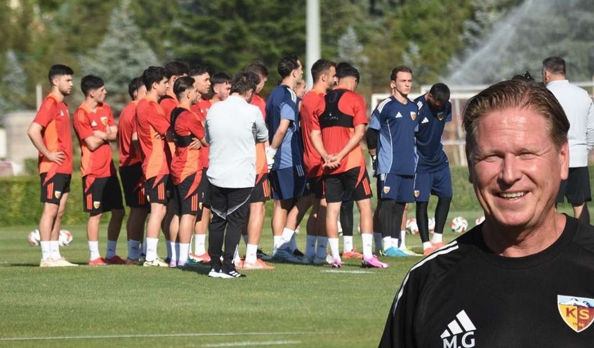 Kayserispor sezonu açtı! Teknik Direktör Gisdol neler söyledi?