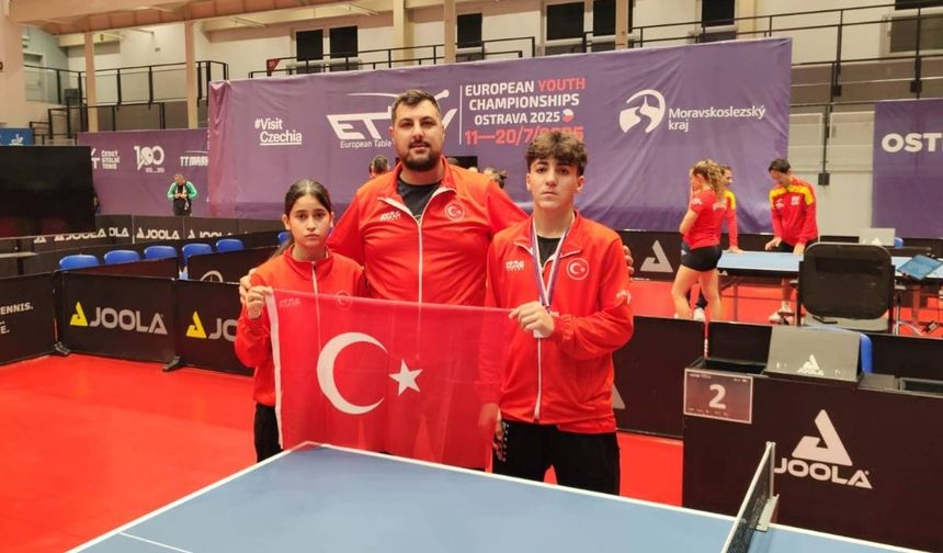 Kayserili sporcular Avrupa Şampiyonası'nda Türkiye'yi temsil ediyor