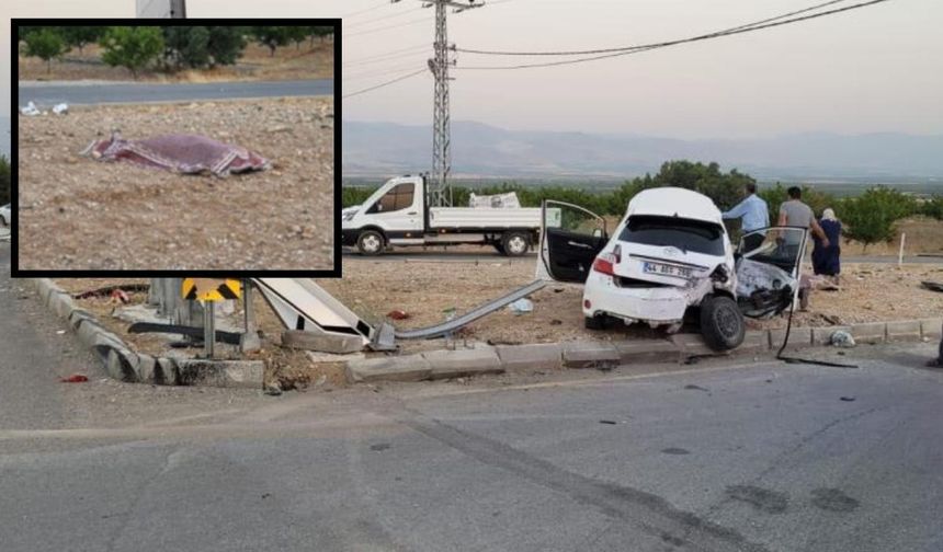 Cezaevi kavşağı kana bulandı! 55 yaşındaki kadın hayatını kaybetti