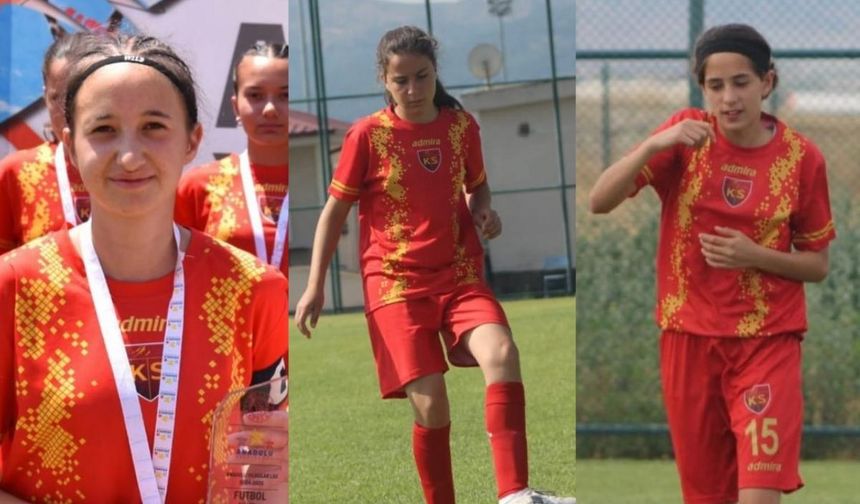 Kayseri Kadın Futbol Kulübü'nden Milli Takıma 3 oyuncu!