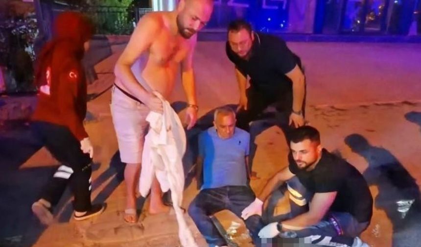 Damat ile kayınpeder arasında çıkan tartışma kanlı bitti