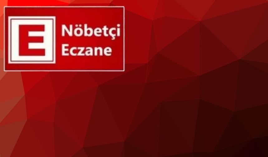Kayseri’de 22 Ağustos 2025 nöbetçi eczaneler listesi!