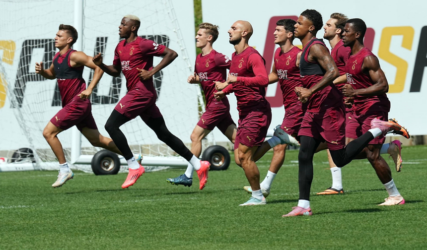 Galatasaray, Kayserispor maçı hazırlıklarına başladı