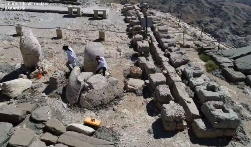Kültür ve Turizm Bakanı’ndan duyuru: Bakın Nemrut Dağı’nda neler oluyor?