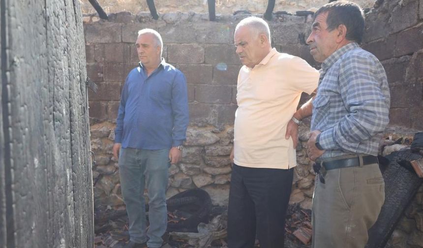Belediye Başkanı Öztürk'ten yangın mağdurlarına destek!