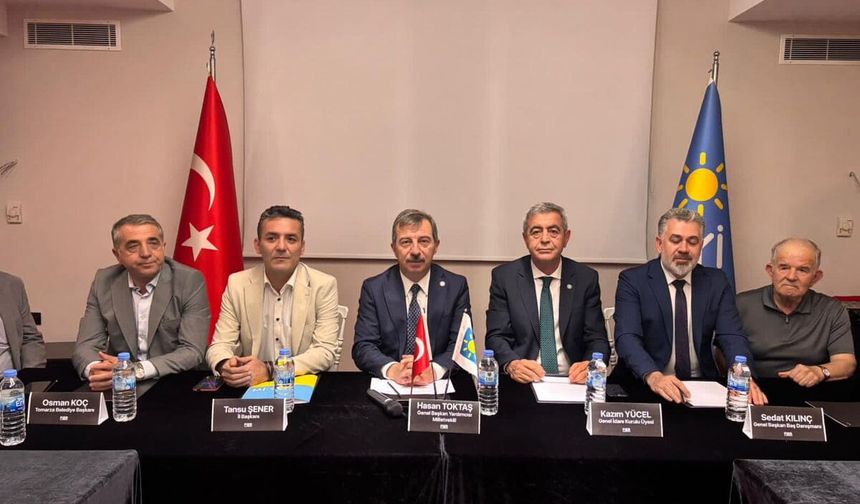 İYİ Parti’de birleştirilmiş istişare toplantısı: Hasan Toktaş katıldı