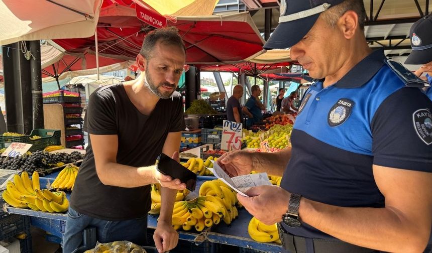 Kayseri Büyükşehir denetimleri sıklaştırdı! Zabıta ekipleri sahaya indi