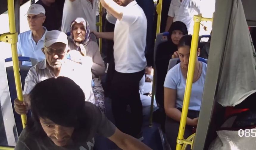 Kayseri’de otobüs şoförü fenalaşan yolcuyu hastaneye yetiştirdi