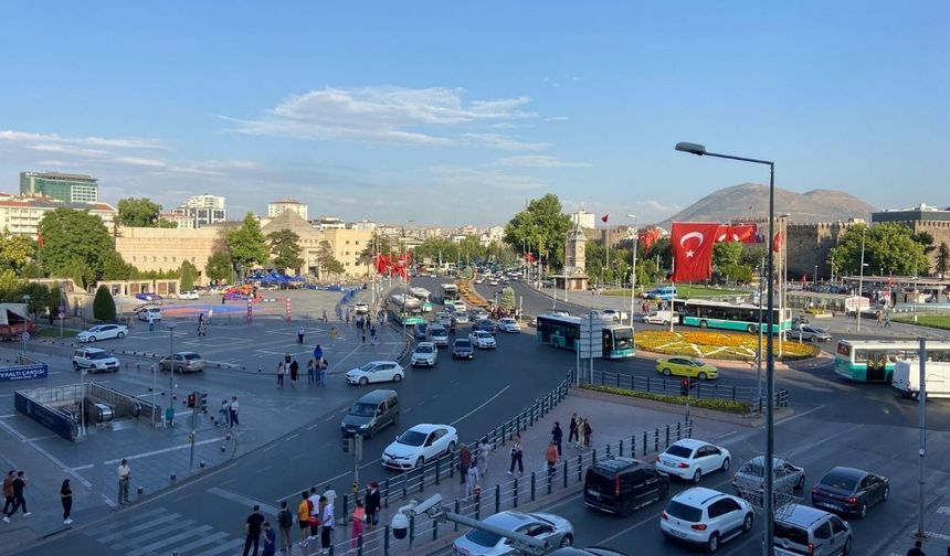 Kayseri’de sıcaklıklar zirvede! İşte 5 günlük tahmin