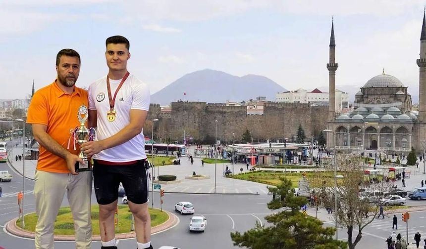 Kayseri’den bir Türkiye Şampiyonu daha! Halterde çifte zafer