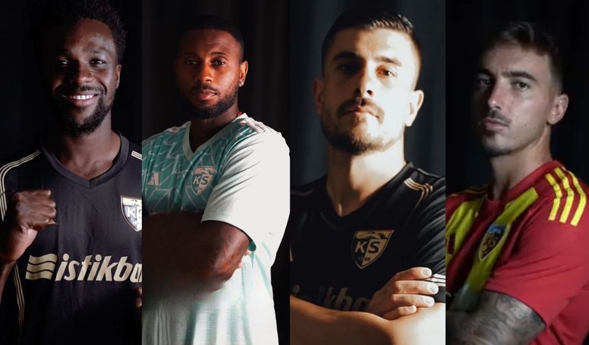 5 futbolcu resmen Kayserispor’da! İmzalar atıldı
