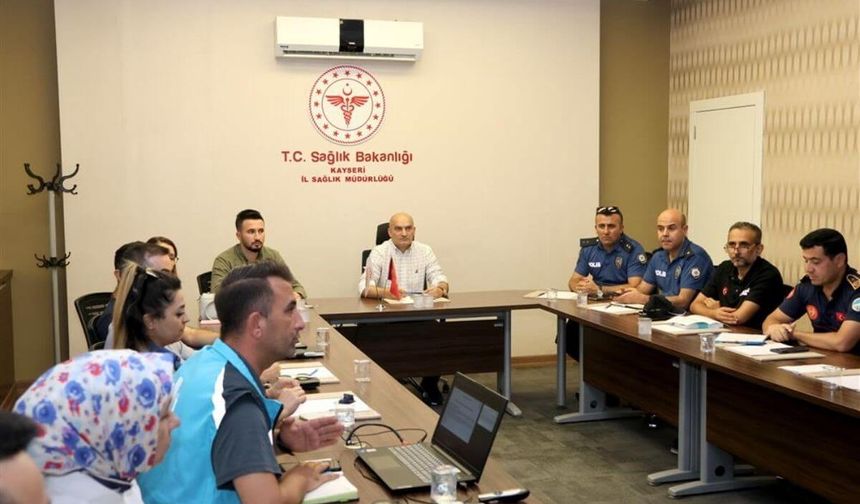 Kayseri'de masa başı tatbikat! Felaket senaryoları tek tek sıralandı