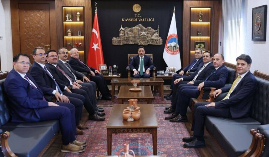 İç İşleri Bakanlığı Müfettişlerinden Kayseri'ye dikkat çeken ziyaret!