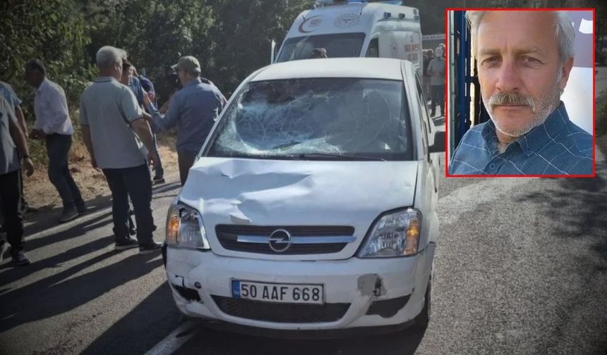 Otomobil cenazeye gidenlerin arasına daldı! 2 ölü, 3 yaralı