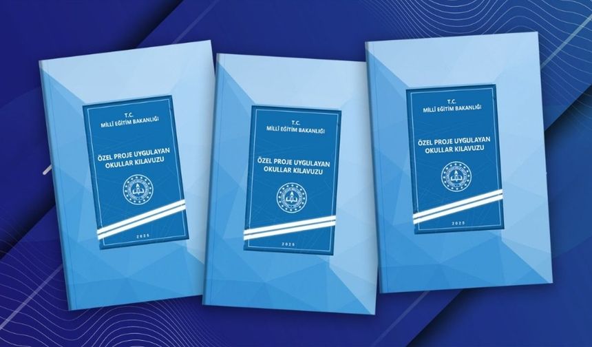 MEB duyurdu! Özel proje uygulayan okullar kılavuzu yayımlandı