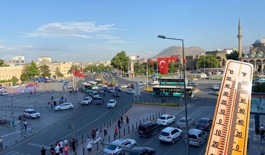 Meteoroloji uyardı! Kayseri’de hafta boyunca kavurucu güneş