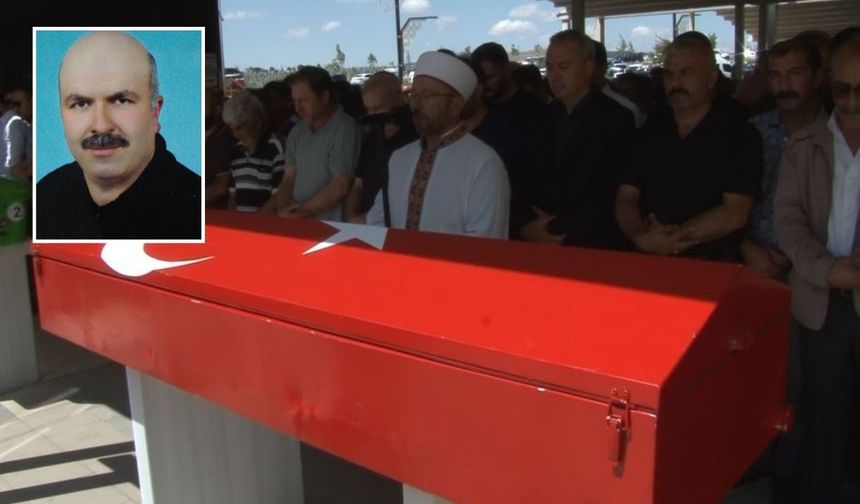 Muhtarlık binasında ölü bulunmuştu! Son yolculuğuna uğurlandı