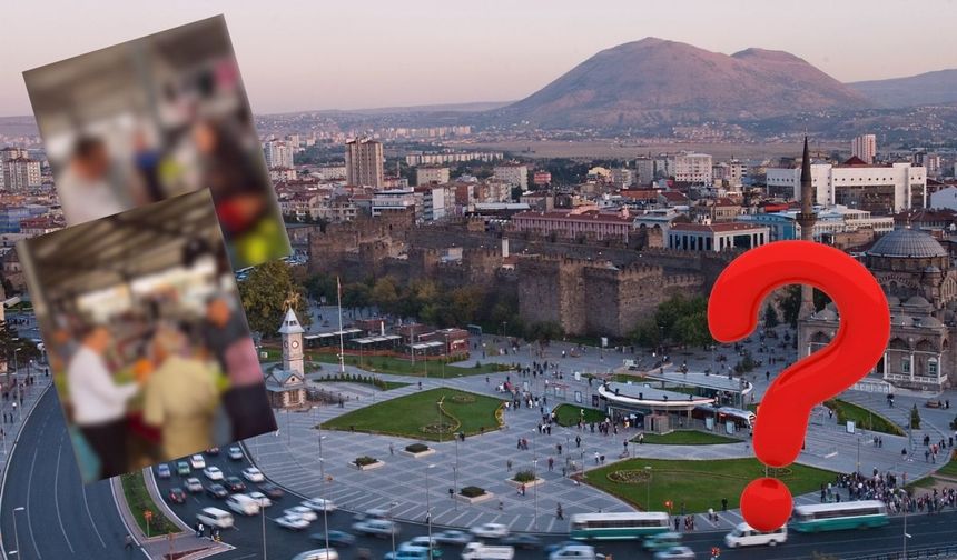 Kayserili başkanın dikkat çekici pazar görüntüleri!