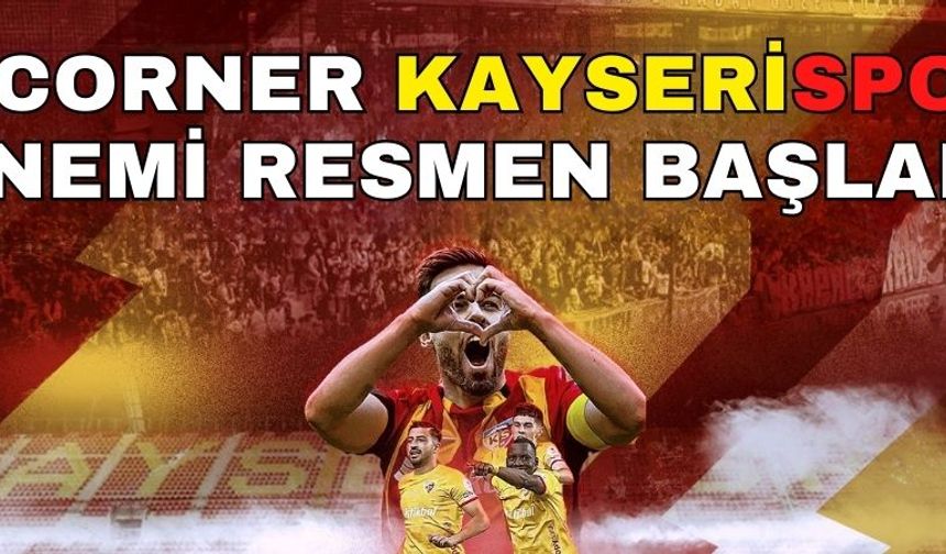 Zecorner Kayserispor dönemi resmen başladı!