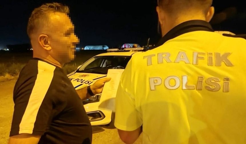 Aksaray’da cezaevi izinlisi: Çocuklarını yanına aldı alkollü araç kullandı